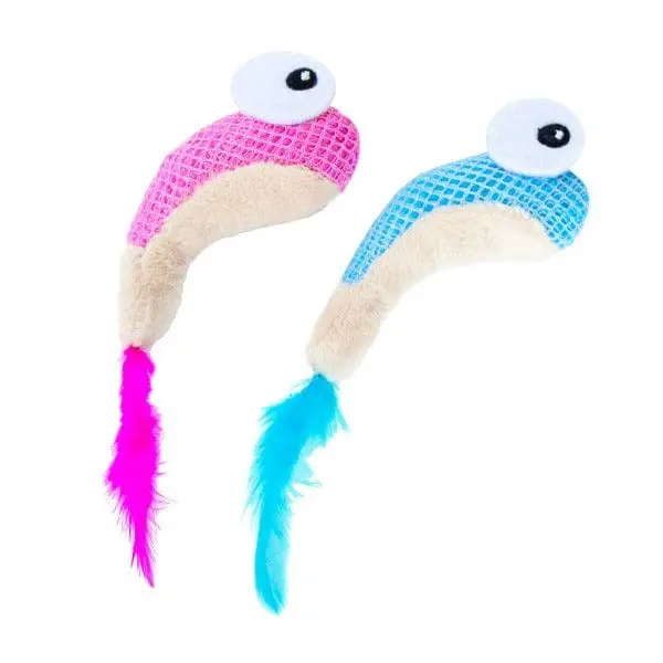 Petstages Dental Shrimpies Cat Toy 1