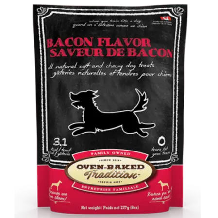 Oven-Baked Tradition Soft & Chewy Bacon Dog Treats 1
