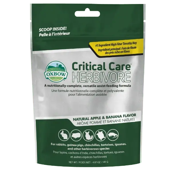 Oxbow Critical Care Herbivore; Apple-Banana 1