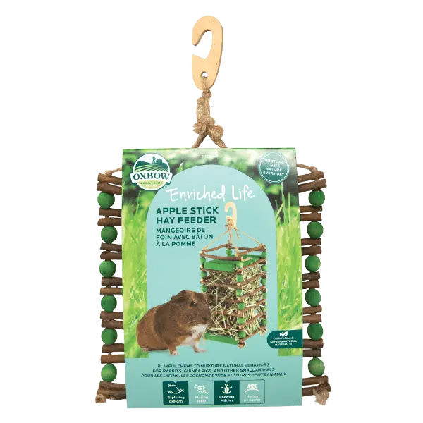 Oxbow Enriched Life - Apple Stick Hay Feeder 1