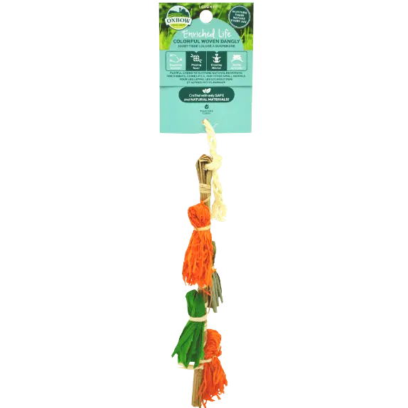 Oxbow Enriched Life - Colourful Woven Dangly 1