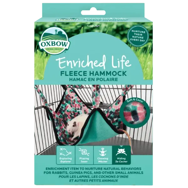 Oxbow Enriched Life - Fleece Hammock 1