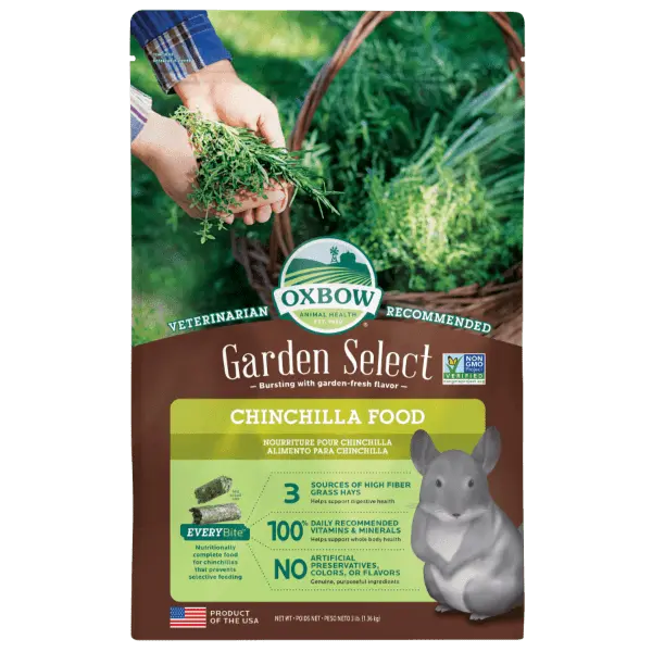 Oxbow Garden Select Chinchilla Food 1