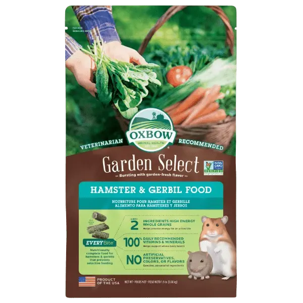 Oxbow Garden Select Hamster & Gerbil Food 1