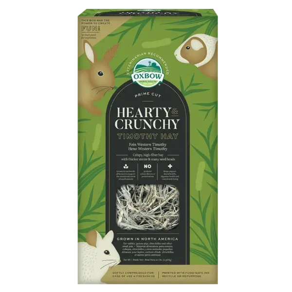 Oxbow Prime Cut Hay; Hearty & Crunchy 1