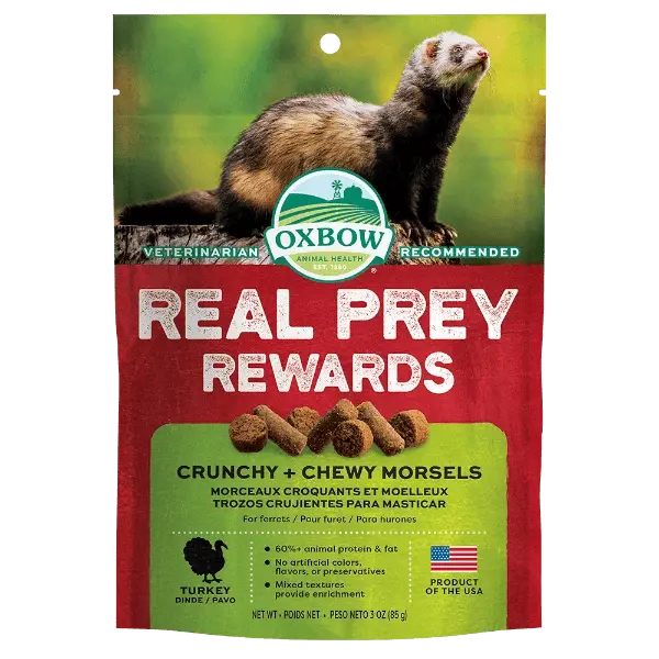 Oxbow Real Prey Rewards Turkey Ferret Treats 1