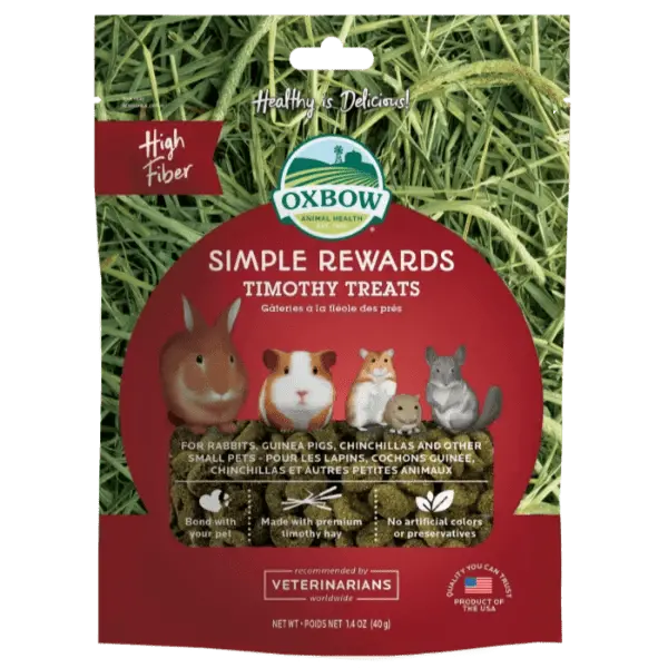 Oxbow Simple Rewards Timothy Treats 1