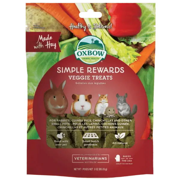 Oxbow Simple Rewards Baked Veggie Treats 1