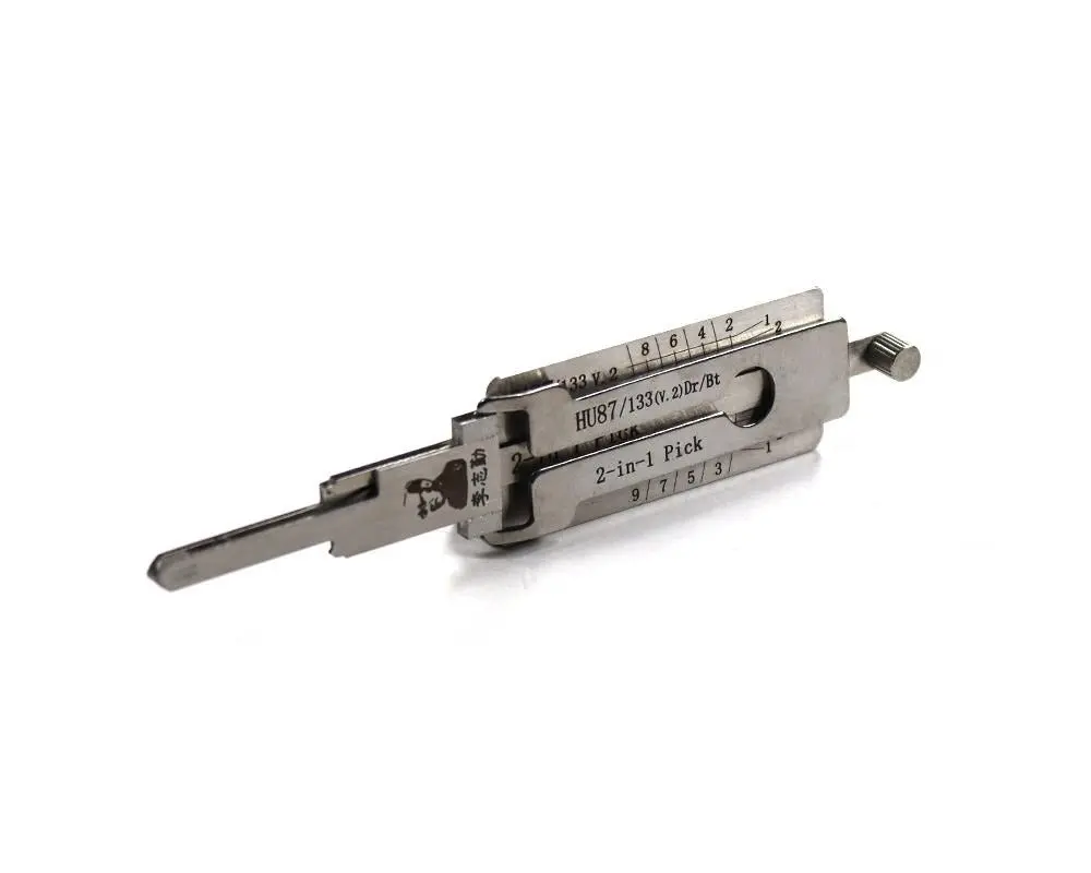 Original Lishi Hu87 Hu133r Flat 10-Cut Ganzua For Nissan Iat Subaru Suzuki And Opel 1