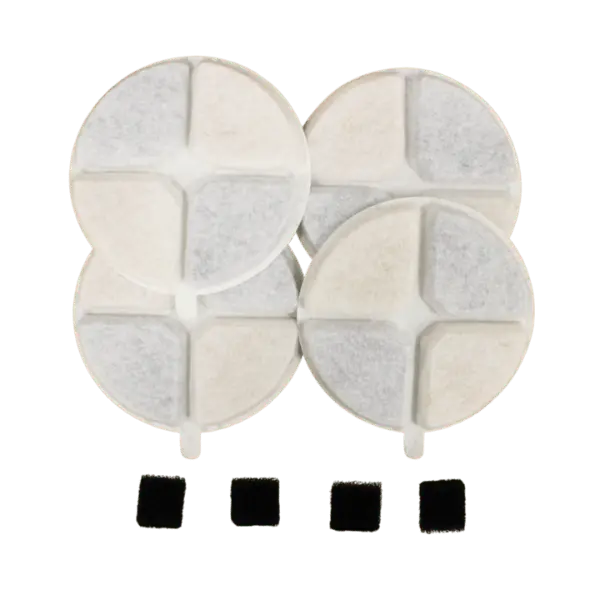 Patpet Replacement Filters & Foam Filters 4-Pack 1