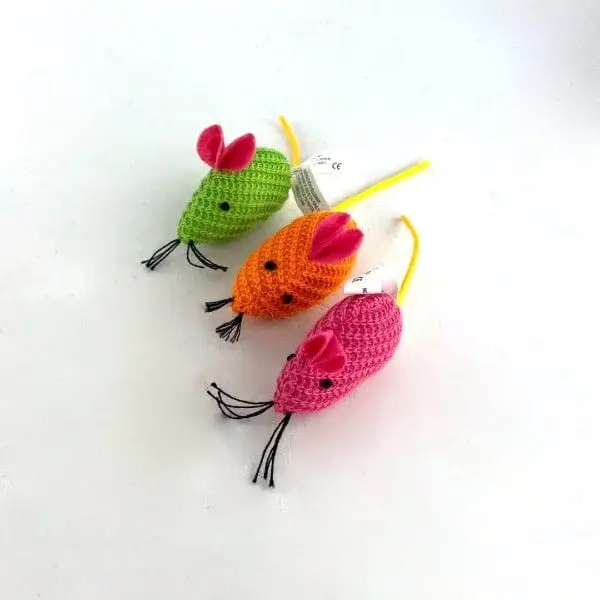Pawise Caddice Mice Cat Toy 1