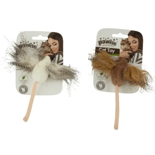 Pawise Crazy Ear Mouse Cat Toy 1