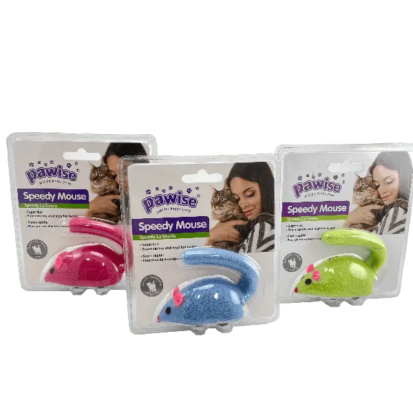 Pawise Speedy Mouse Cat Toy 1
