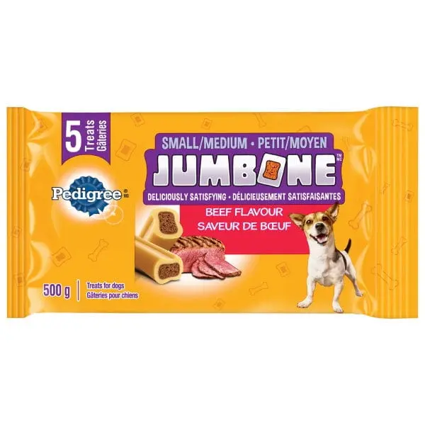 Pedigree Beef Flavoured Jumbone Small/Medium Dog Treats 1