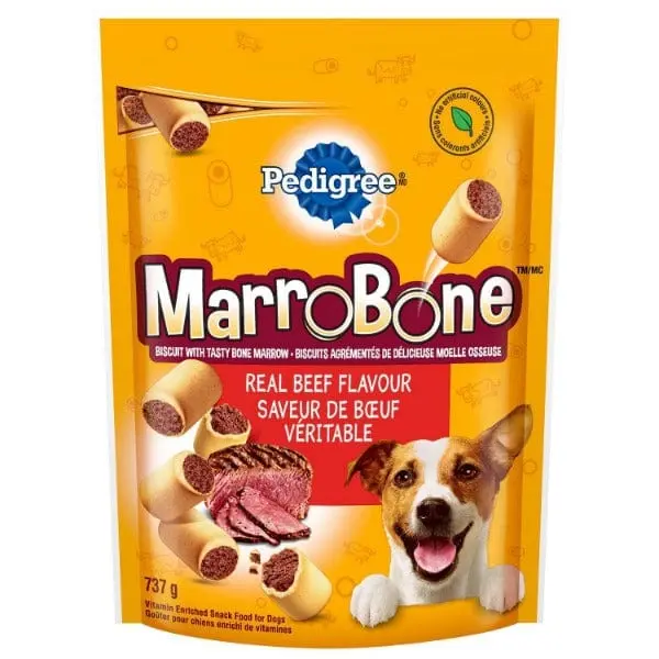 Pedigree Marrobone Beef Flavour Crunchy Dog Treat 1