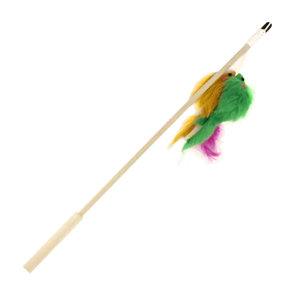 Penn Plax Tickle Wand Cat Toy 1