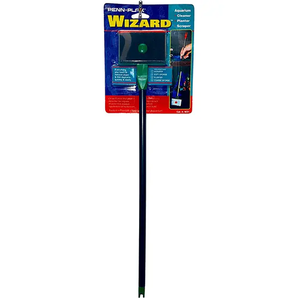 Penn-Plax Wizard Algae Scraper For Aquariums 1