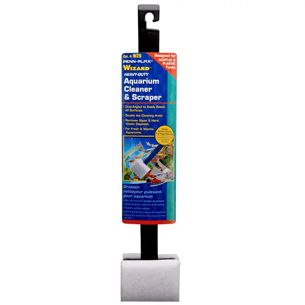 Penn-Plax Wizard Heavy Duty Acrylic Aquarium Cleaner & Scraper 1