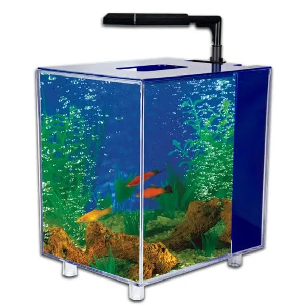 Prism Blue Desktop Aquarium 1
