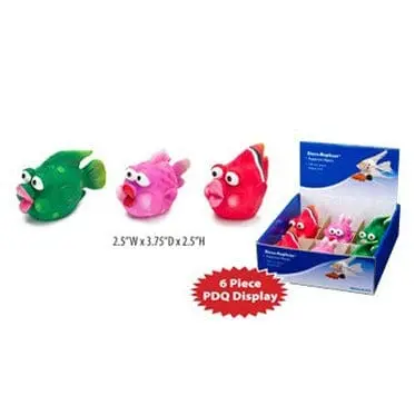 Pucker Fish Ornament Resin 6Pc Pdq 1
