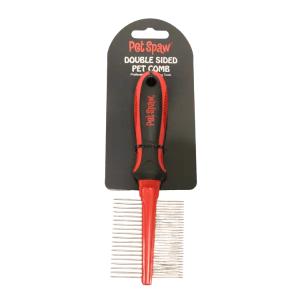 Pet Spaw Double Sided Comb 1