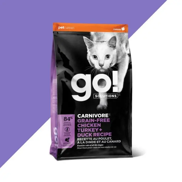 Go! Solutions Carnivore Grain-Free Chicken, Turkey & Duck Recipe Dry Cat Food 1