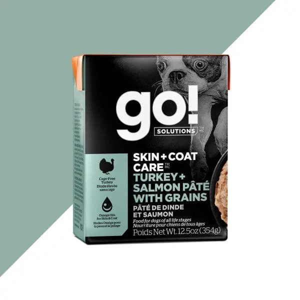 Go! Solutions Skin & Coat Care Turkey & Salmon Pate Wet Dog Food, 12.5Oz 1