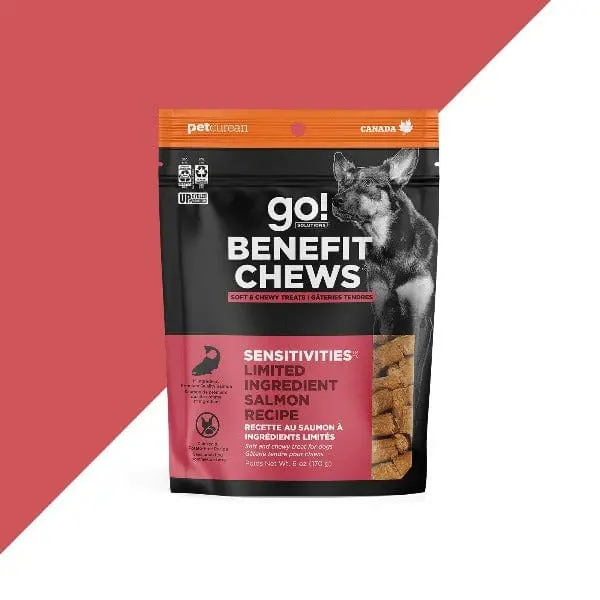 Go! Solutions Benefit Chews Sensitivities Limited Ingredient Salmon Dog Treats 1