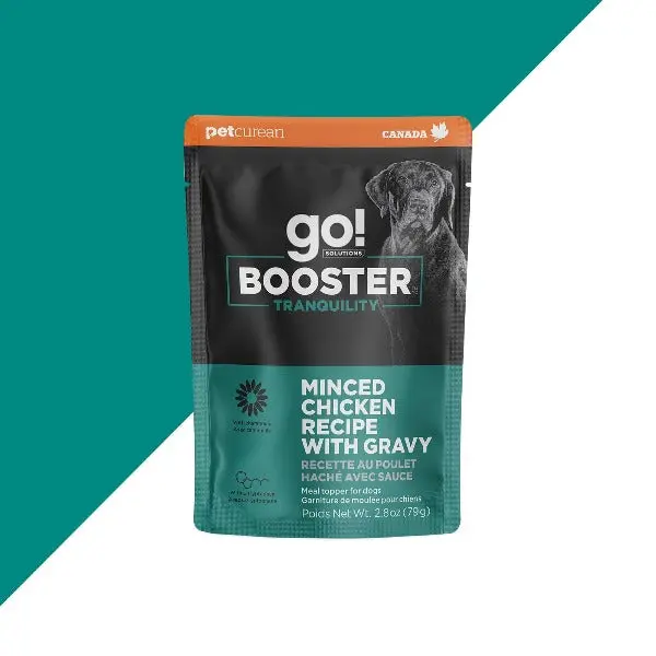 Go! Solutions Booster Tranquility Minced Chicken With Gravy Dog Food Topper 1