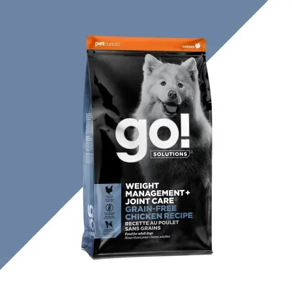 Go! Solutions Weight Management + Joint Care, Grain-Free Chicken Recipe Dry Dog Food 1