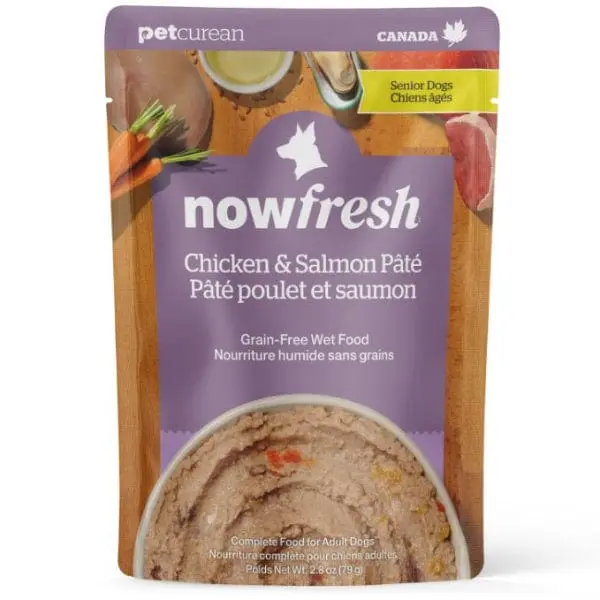 Now Fresh Chicken & Salmon Pâté Grain-Free Wet Senior Dog Food 1