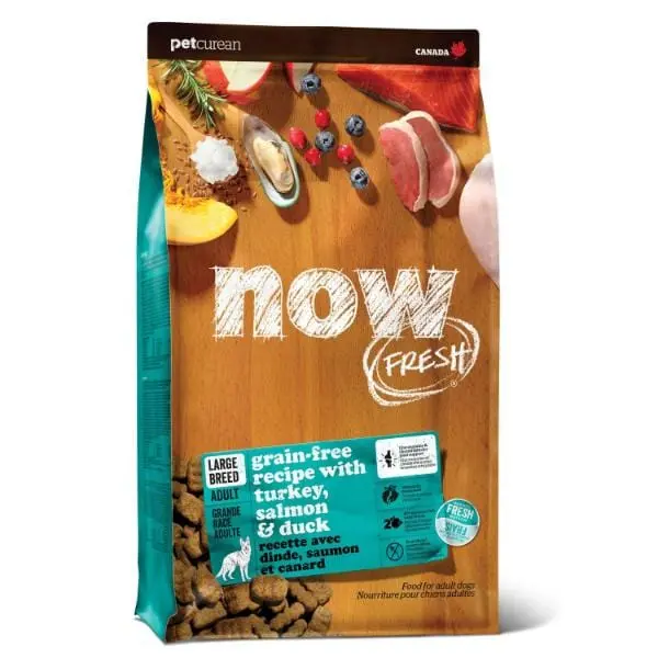 Now Fresh Turkey, Salmon & Duck Recipe Large Breed Adult Dry Dog Food, 25Lb 1
