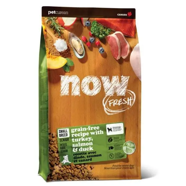 Now Fresh Turkey, Salmon & Duck Recipe Small Breed Senior Dry Dog Food 1
