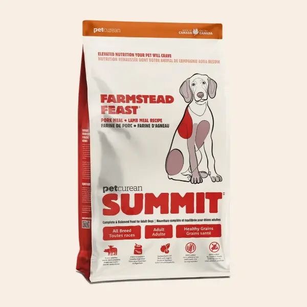 Summit Farmstead Feast Pork Meal & Lamb Meal Recipe Adult Dry Dog Food, 5Lb 1