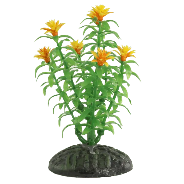Fish Gear Blooming Ludwiga Plastic Betta Plant (4") 1