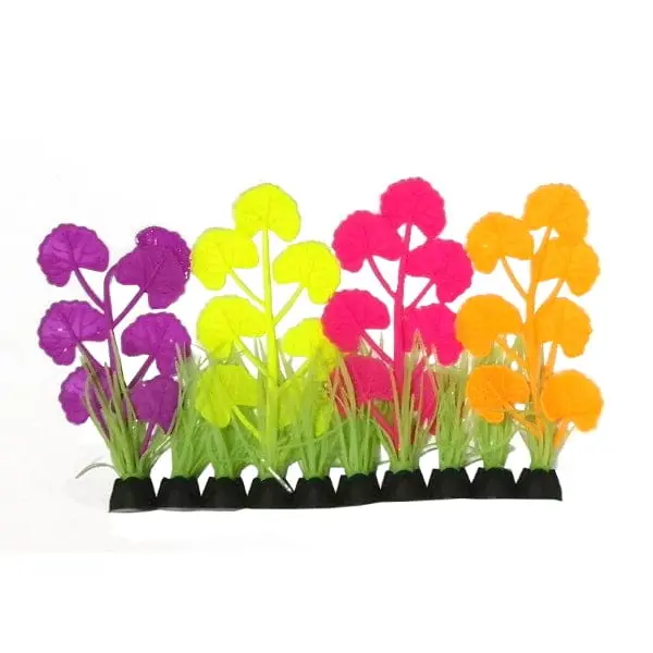 Fish Gear Glow Foreground Cardamine Grass Silicone Aquarium Plant (3") 1