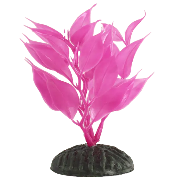 Fish Gear Pink Hygrophila Plastic Betta Plant (4") 1