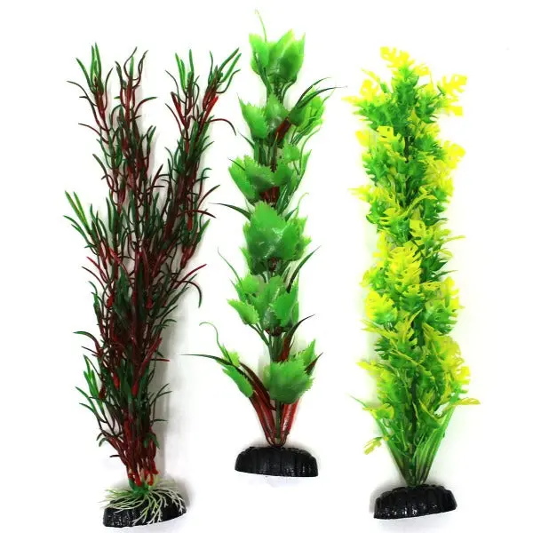 Fish Gear Plastic Aquarium Plant 3-Pack (16") 1