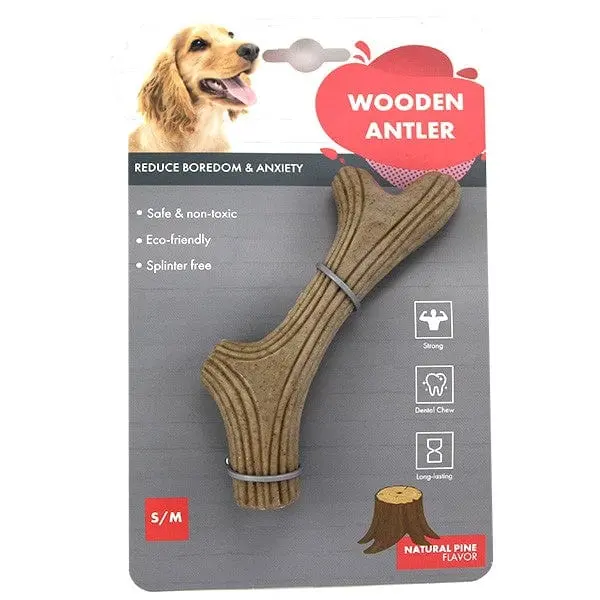 Good Dog Nylon Wood Blend Antler Chew Toys 1