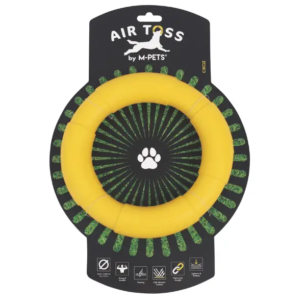 M-Pets Air Toss Dog Floating Toy Circle 1