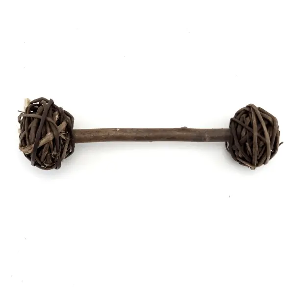 Moss Hollow Barbell Toy 1