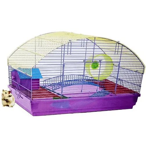 Moss Hollow Multicolour Hamster Cage 1