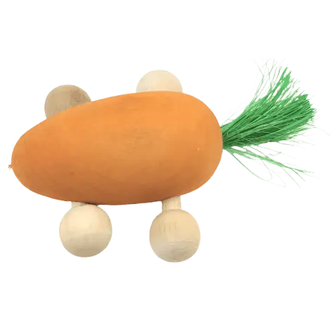 Moss Hollow Rolling Carrot Toy 1