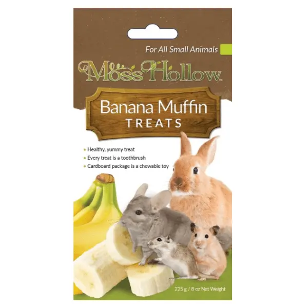Moss Hollow Small Animal Treats; Banana Muffin 1
