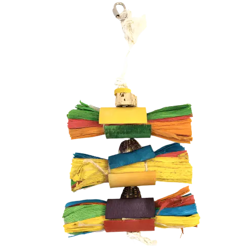 Tweeters Mahogany Pod Stacker Bird Toy 1