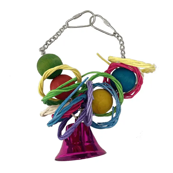 Tweeters Wicker Circle Bird Toy 1
