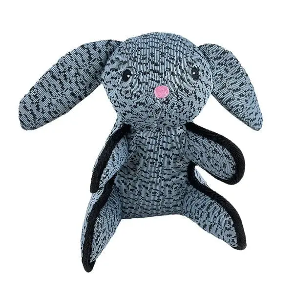 Petlou 10" Farmhouse Rabbit Dog Toy 1