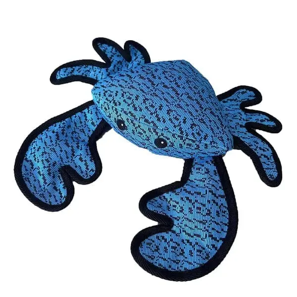 Petlou 12" Farmhouse Crab Dog Toy 1