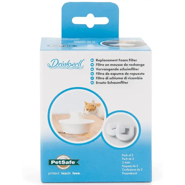 Petsafe Drinkwell 360 Fountain Replacement Foam Filters (2-Pack) 1
