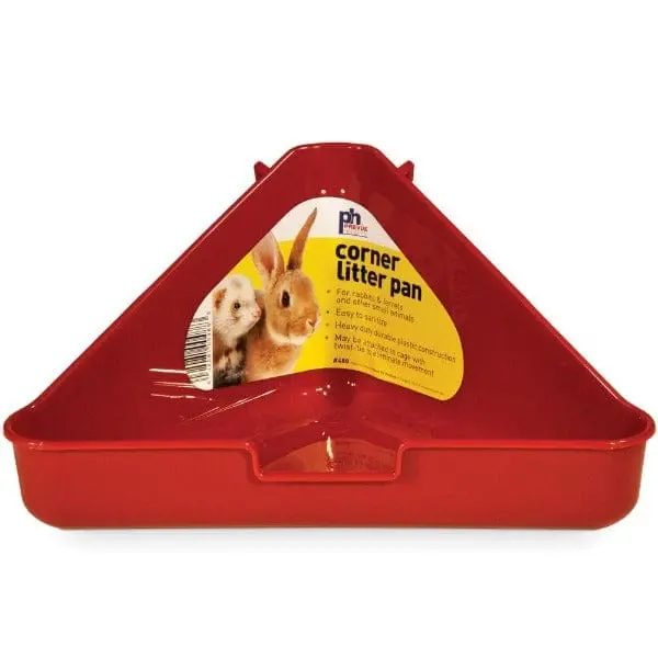 Prevue Pet Products Corner Litter Pan 1